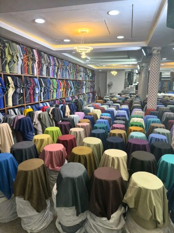 all colours of quality STOCK fabrics available